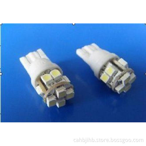 Red, yellow, green, blue, white LED Headlight Bulbs, T10 -